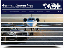 Tablet Screenshot of german-limousines.de